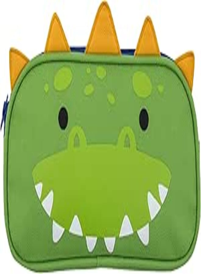 Stephen Joseph Pencil Pouches, Green Dino, One Size